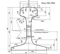 Рельсы промышленные РП-65,РП-50 с доставкой по РБ